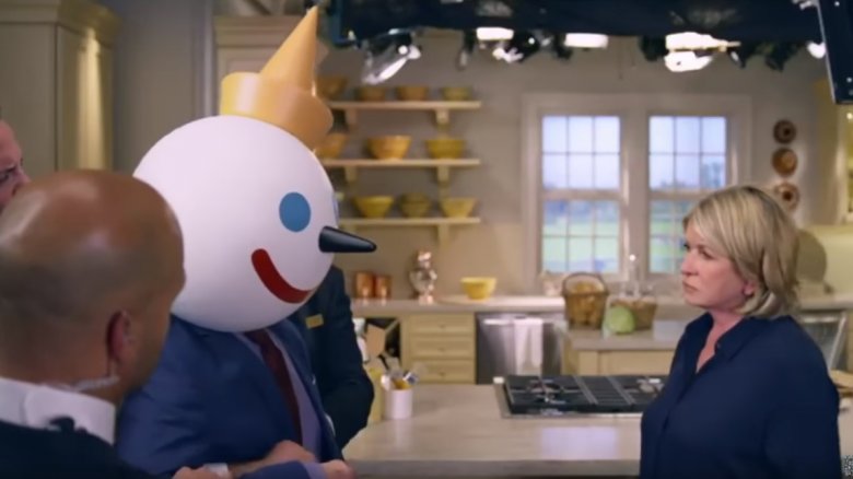 Jack in the Box Super Bowl ad with Martha Stewart