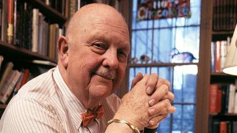 Close up of James Beard