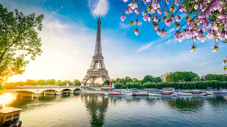 Paris with the Seine