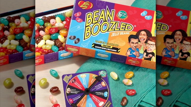 beanboozled jelly beans and spinner