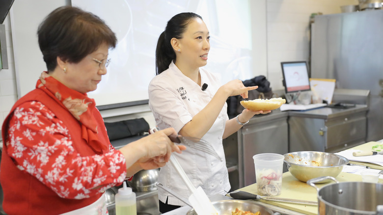 Judy Joo at an event