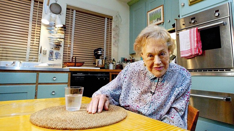 julia child in her kitchen