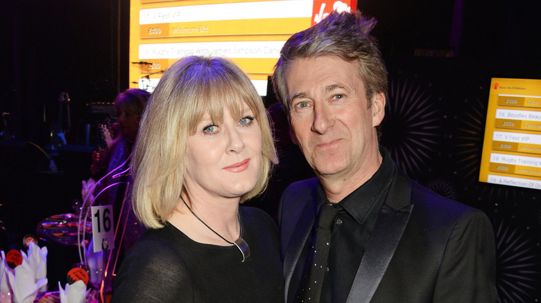 Sarah Lancashire and Peter Salmon