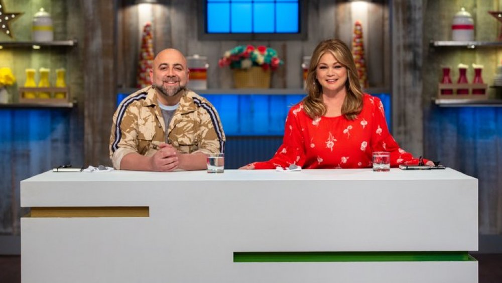 Kids Baking Championship hosts and judges Duff Goldman and Valeri Bertinelli