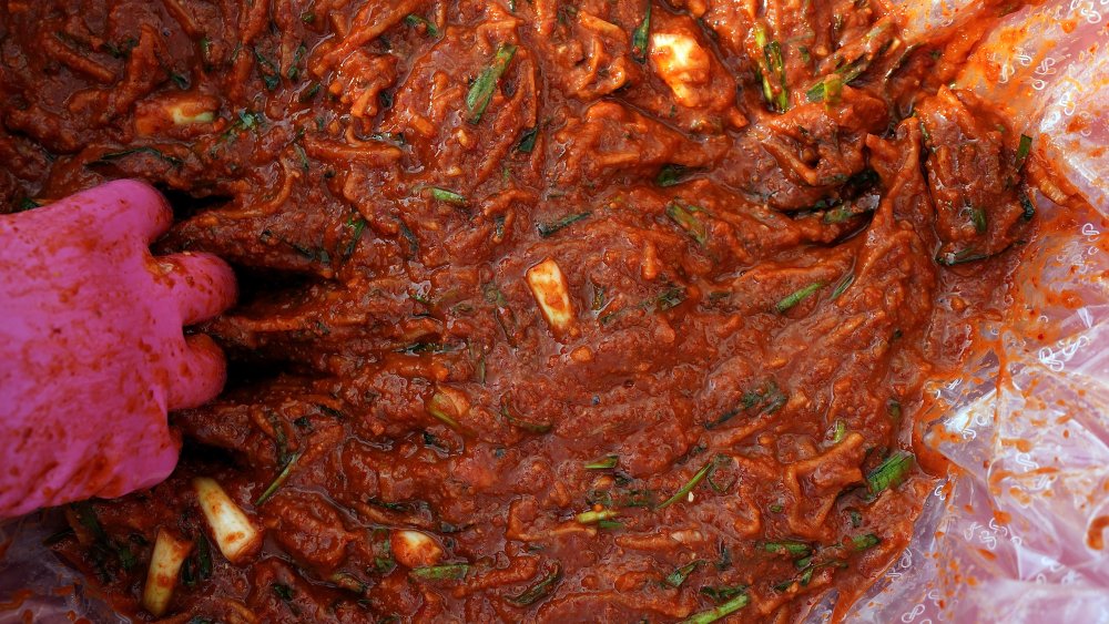 Preparation of Kimchi 