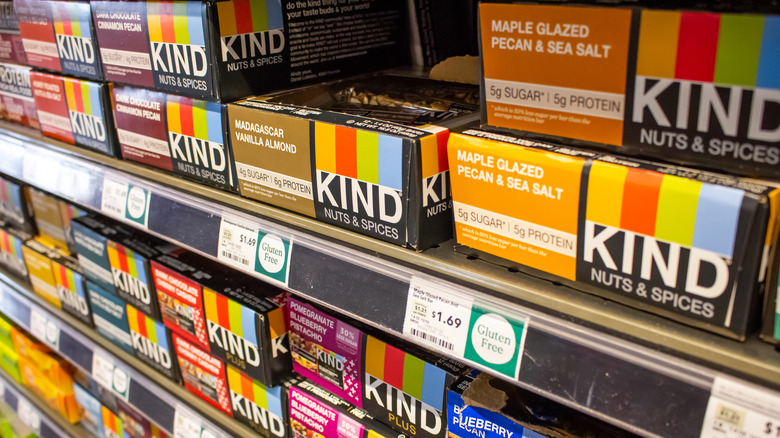 KIND bars on store shelves