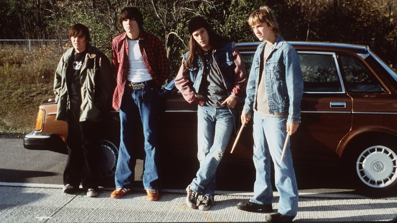 four actors in Detroit Rock City