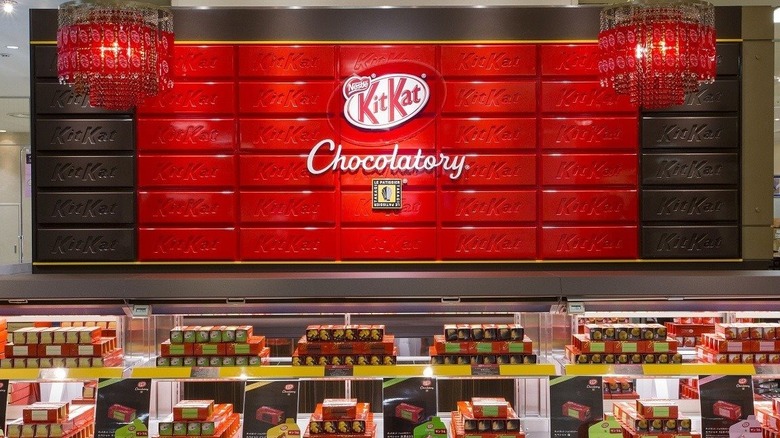 A Kit Kat Chocolatory store