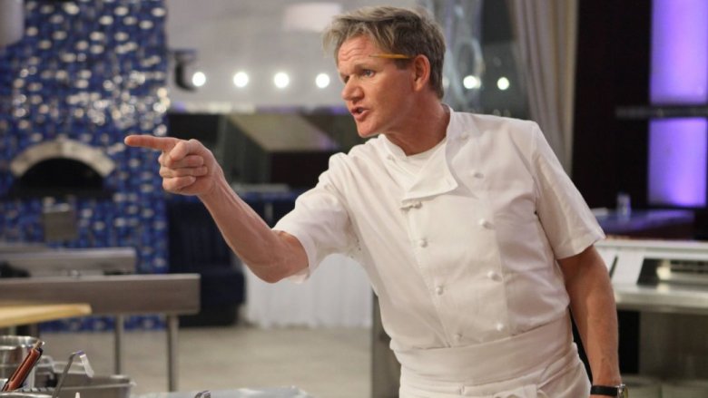 Gordon Ramsay pointing