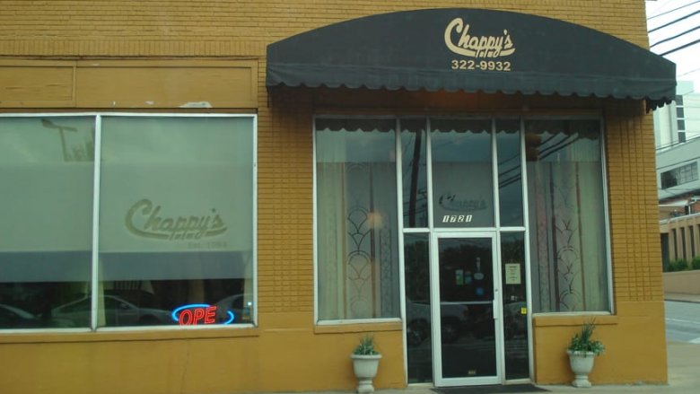 Exterior of Chappy's restaurant