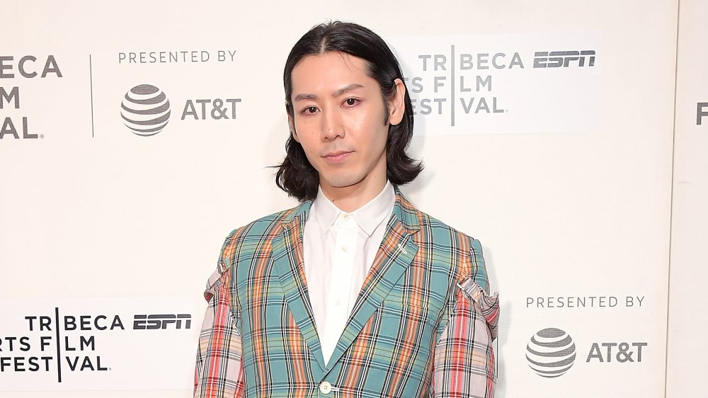 Takeru Kobayashi on the red carpet