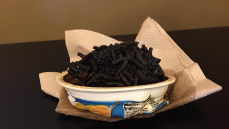 burnt easy mac