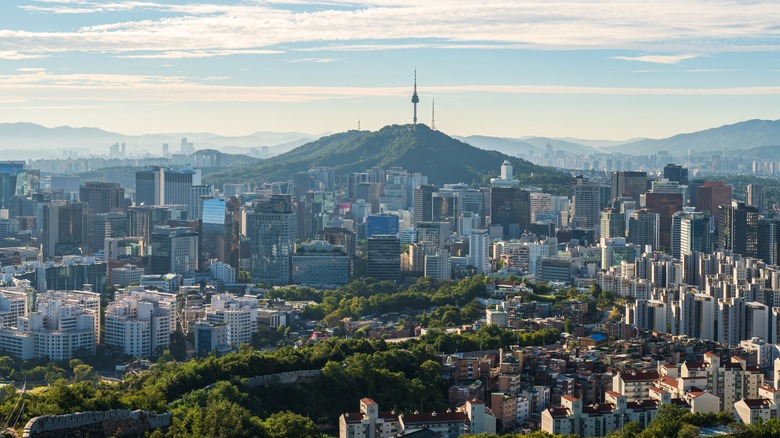 Cityscape of south Korea