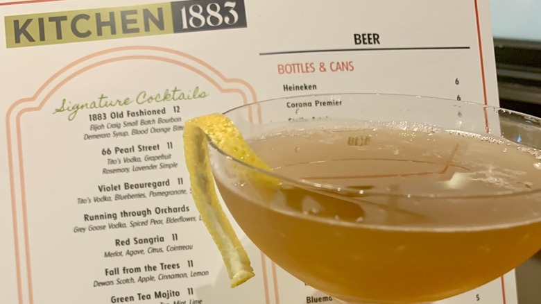 Drink at Kitchen 1883