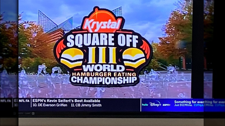 Krystal Square Off competition on TV