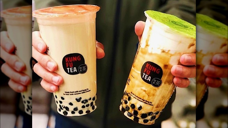 kung fu tea boba bubble