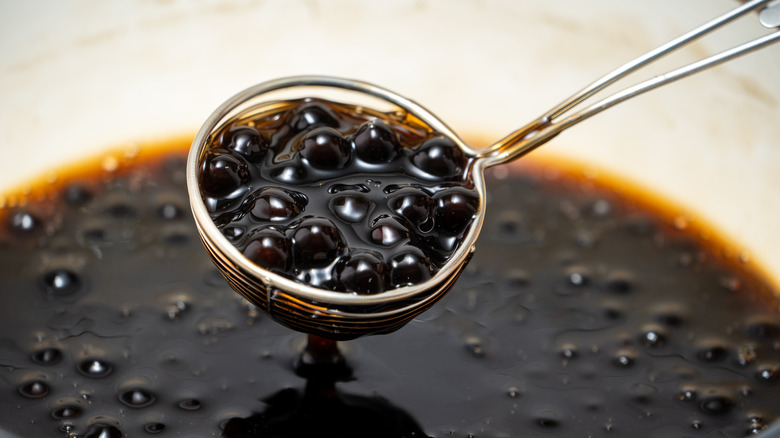 boba tea bubble tapioca