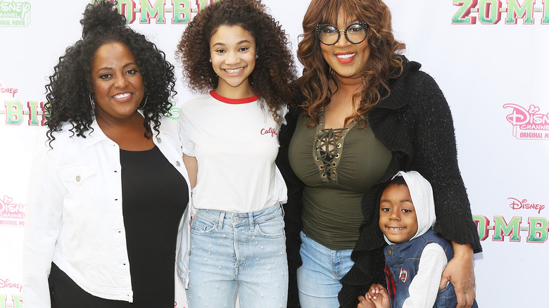 Kym Whitley and son Joshua