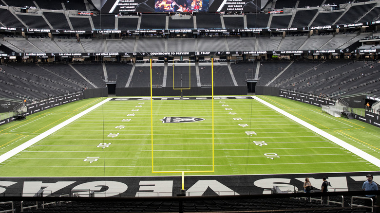 Raiders NFL field