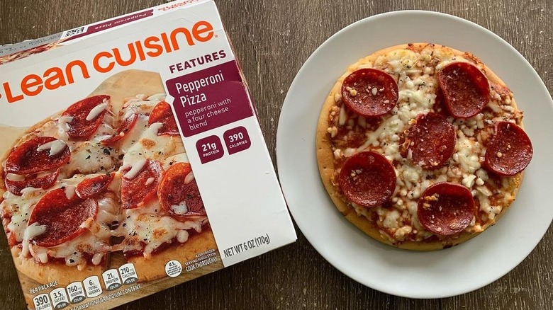 lean cuisine pizza meal