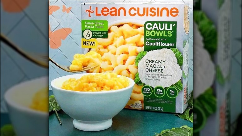 lean cuisine mac and cheese cauli bowl