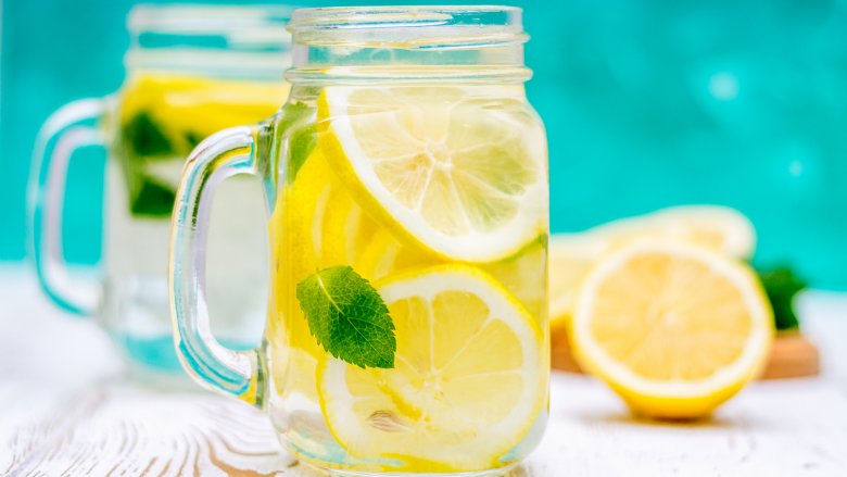 lemon water