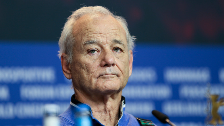 Bill Murray staring 