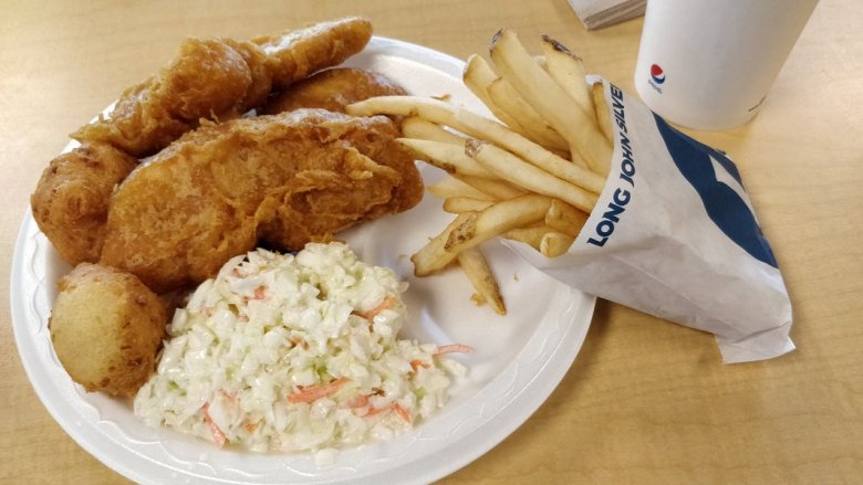 long john silver's fish meal