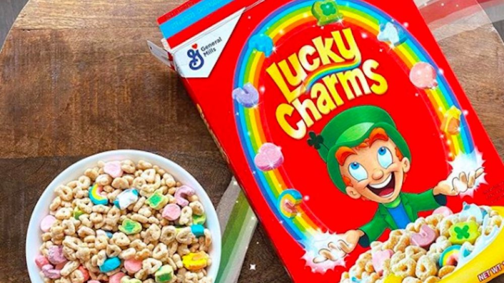 Turn Milk Green Lucky Charms St. Patrick's Day Release