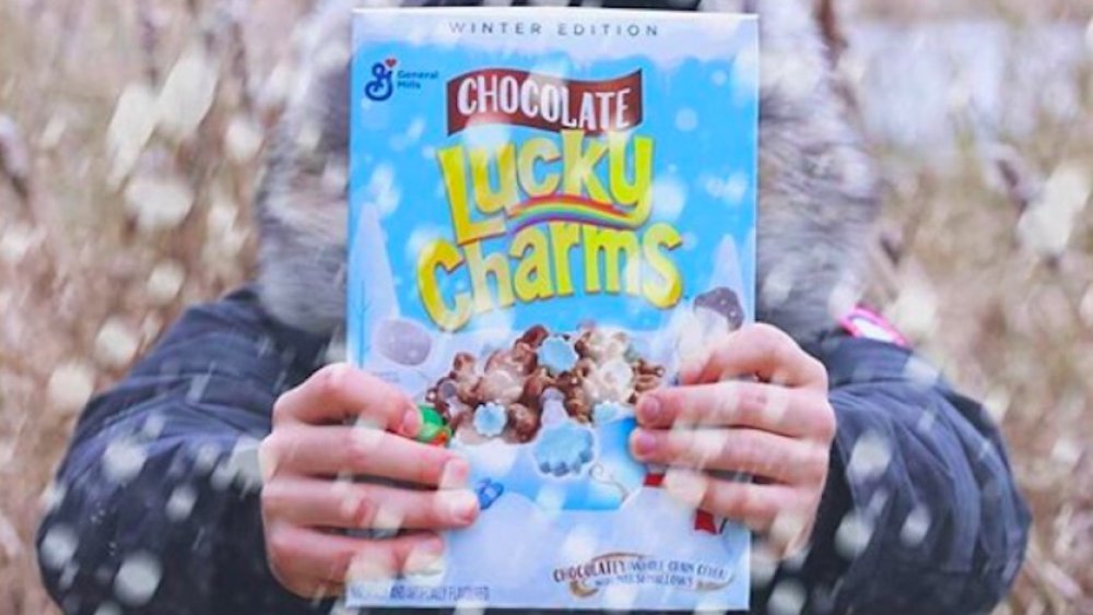 Lucky Charms chocolate winter edition 