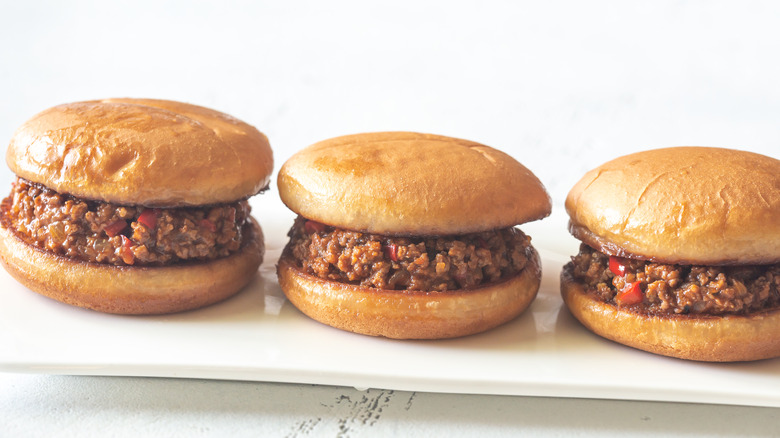 sloppy joe sandwiches