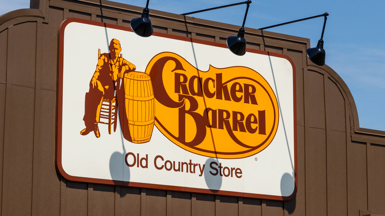 Cracker Barrel Country Store sign