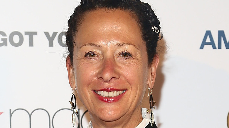 Nancy Silverton against white backdrop