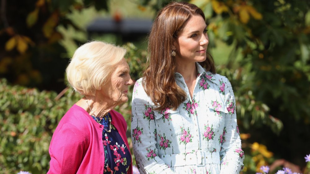 Mary Berry with the Duchess of Cambridge