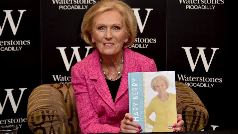 Mary Berry at a book launch