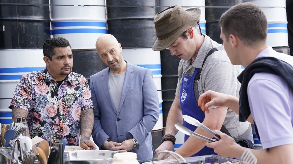 Aaron Sanchez, Joe Bastianich 