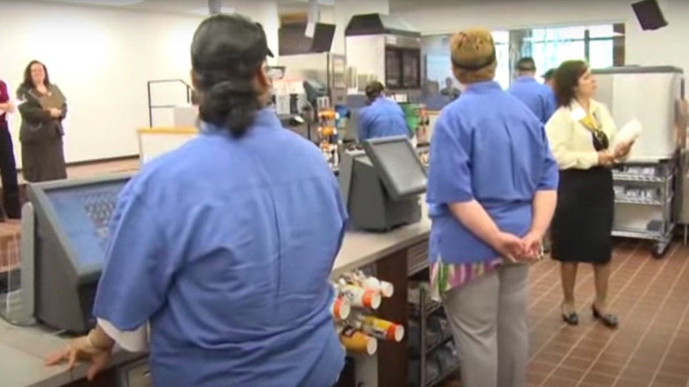 Students at McDonald's Hamburger University