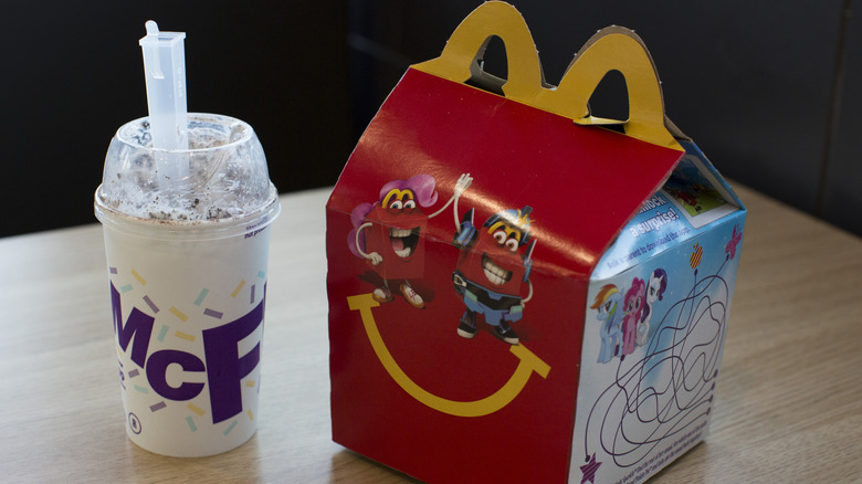 McDonald's McFlurry and Happy Meal