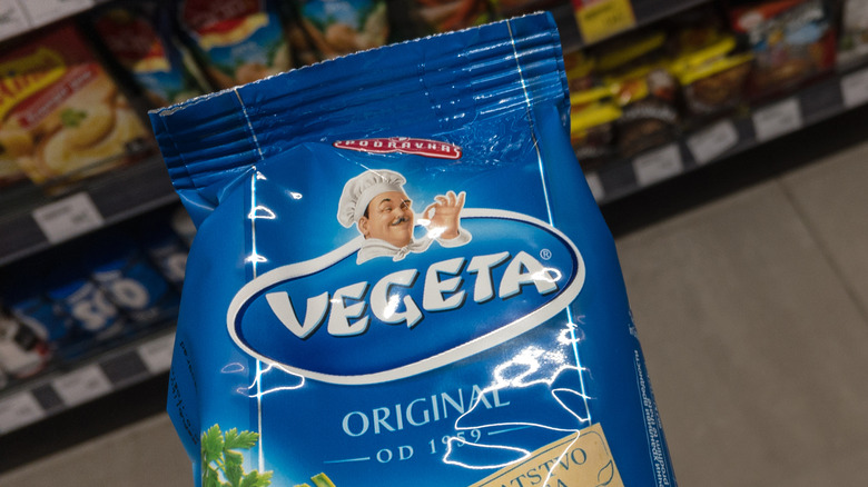 Vegeta packet in the store