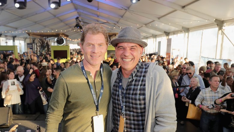 Michael Symon and Bobby Flay