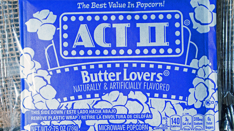 Bag of Act II popcorn 