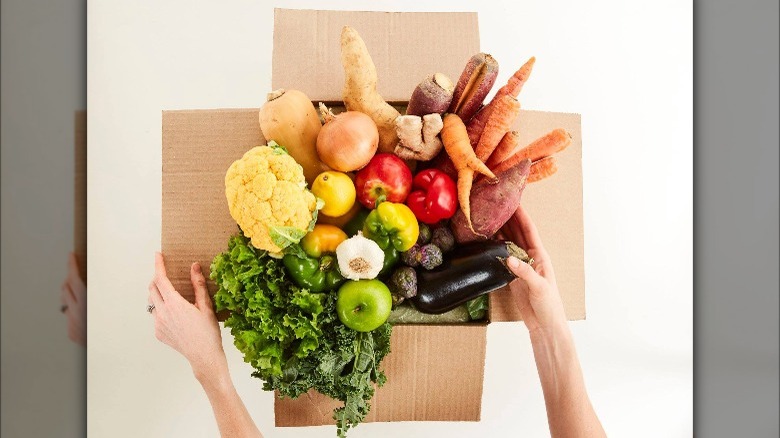 box of misfit produce