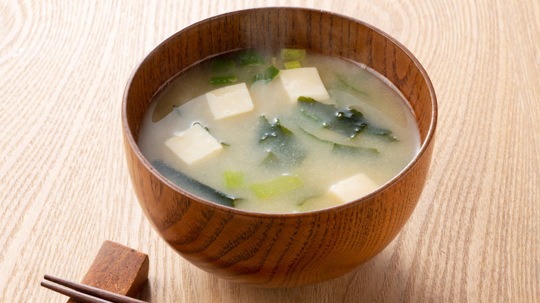 Bowl of miso soup