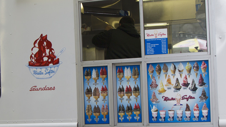 Mister Softee menu