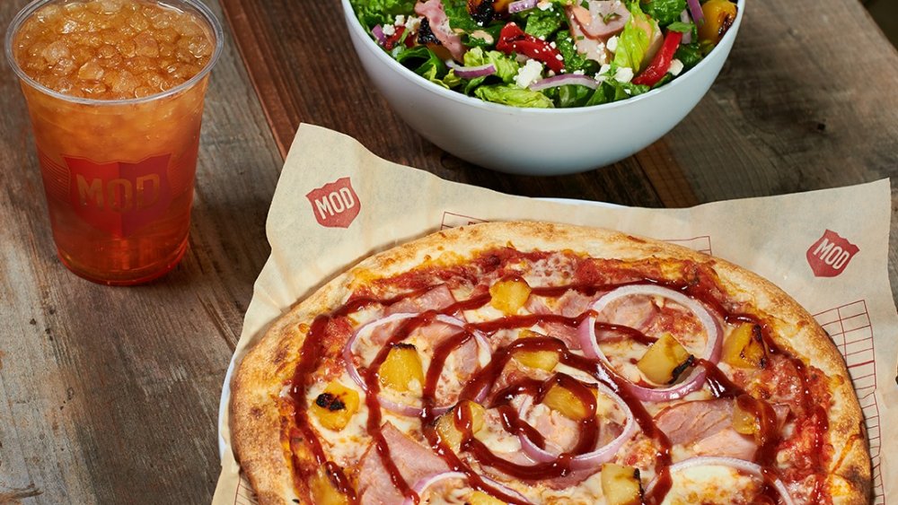 mod pizza food 