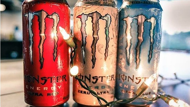 Monster energy drinks