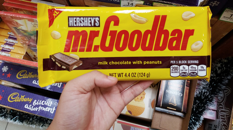 big Mr. Goodbar candy bar