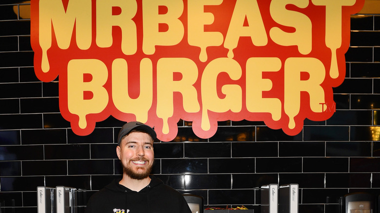 MrBeast at MrBeast Burger in New Jersey