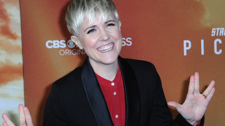 Hannah Hart at Star Trek premiere