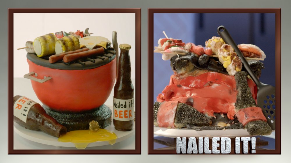 Nailed It cake